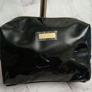 Shiseido Glossy Black Cosmetic Bag